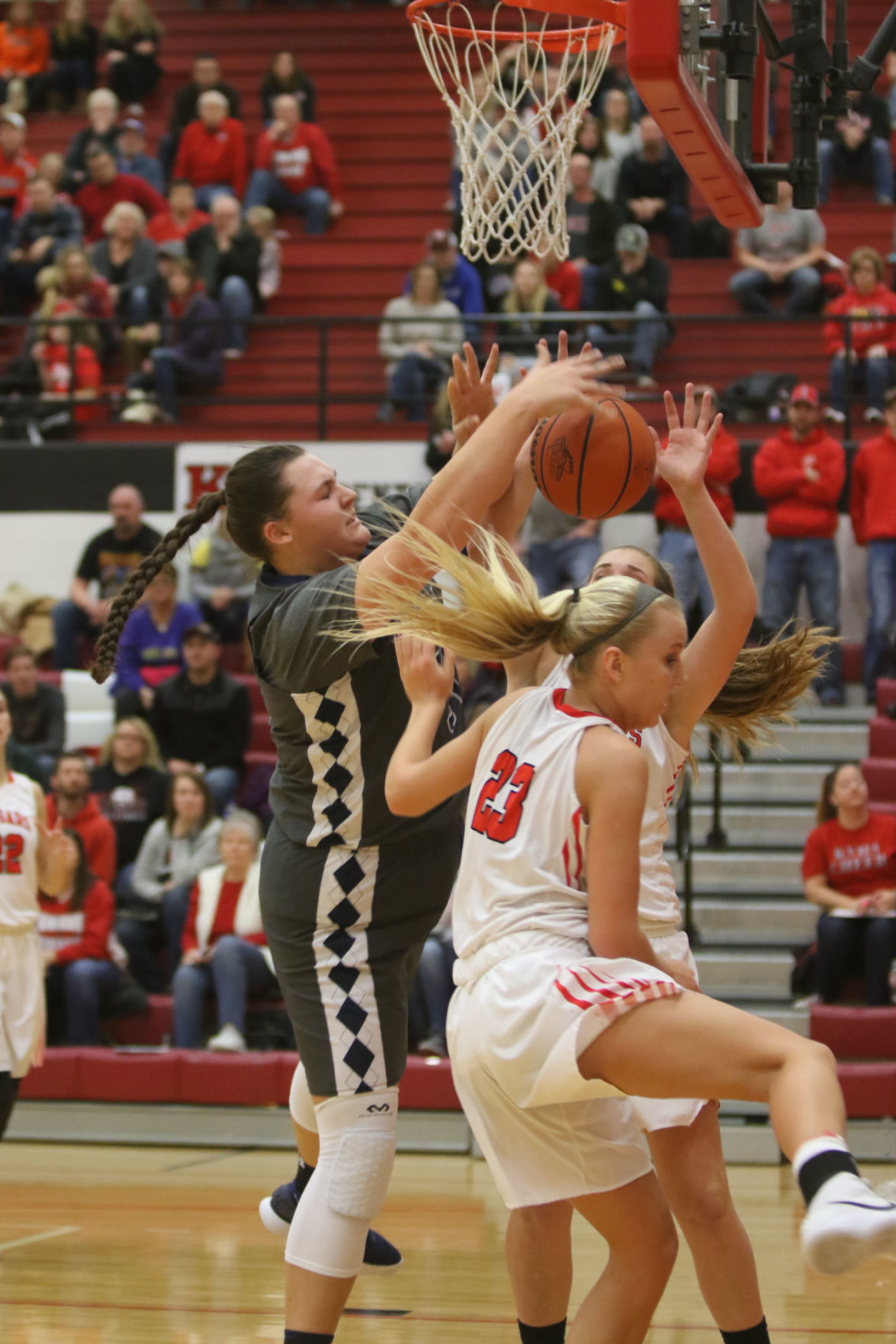 Gallery: Girls basketball sectional - Kankakee Valley vs Michigan City